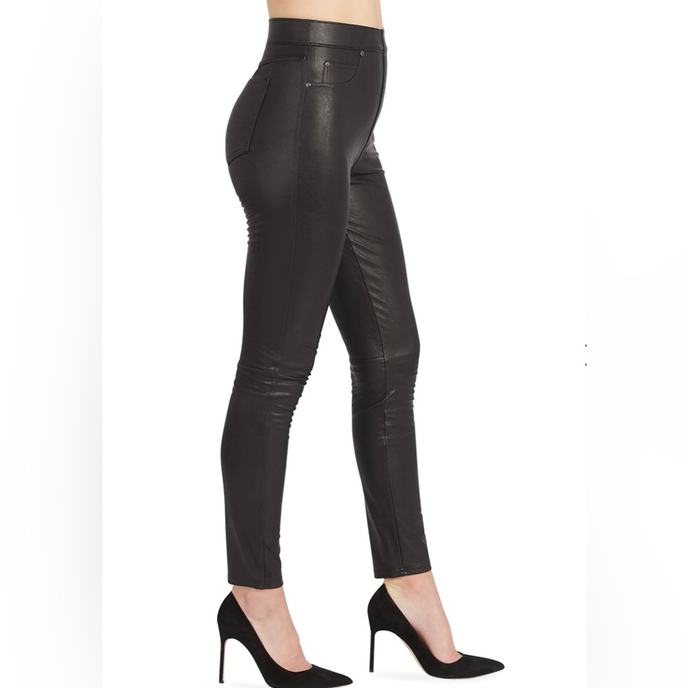 SPANX- Leather-Like Skinny Pant